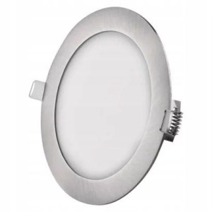 Panel LED wpuszczany NEXXO, okrągły, srebrny, 12W,