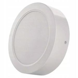Panel LED natynkowy RUBIC 2w1, okrągły, biały, 18W
