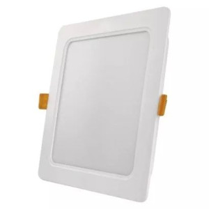 Panel LED wpuszczany RUBIC, kwadrat, biały, 18W, n