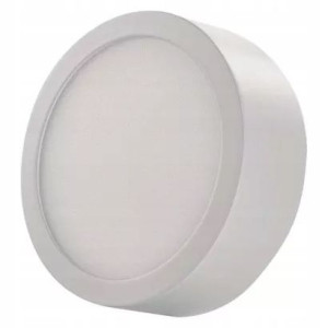 Panel LED natynkowy NEXXO, okrągły, biały, 7,6W, C