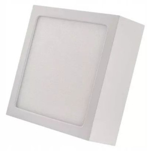 Panel LED natynkowy NEXXO, kwadrat, bialy, 7,6W, C