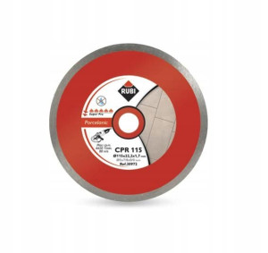 Rubi Tarcza Diamentowa Cpr 125 Superpro Do Gresu P