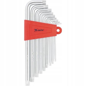Zestaw Kluczy Torx Z Otworem T10-t50 9cz Wydłużone