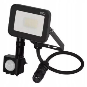 Naświetlacz LED PROFI z czujnikiem PIR 10W neutral