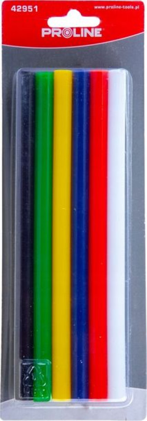 Klej W Laskach Kolor, 8mm, Szt.12*100mm,karta,prol