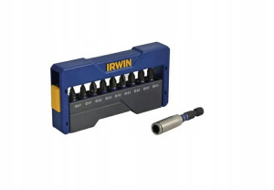 Irwin Końcówki Udarowe Kpl.10szt.+uchwyt Pz
