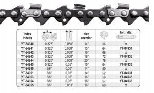 Yato Łańcuch Tnący Do Pilarki 14" .325