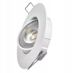 Oczko LED Exclusive 5W ciepła biel, biały