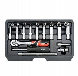 Yato Zestaw Kluczy 1/4" 23 Elem. 14451