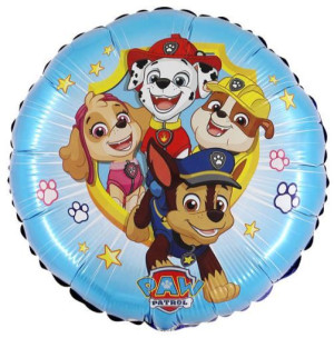 BALON foliowy PSI PATROL Chase Sky Marshal 45cm