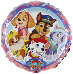 BALON foliowy PSI PATROL Chase Sky Marshal 45cm