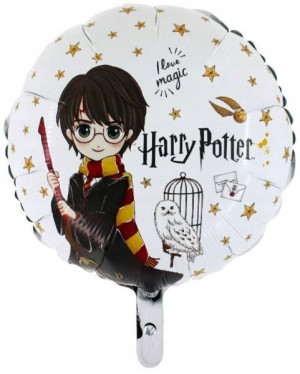 BALON foliowy HARRY POTTER okrągły 46cm