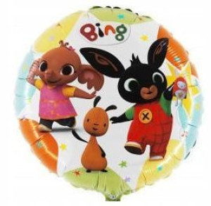 BALON foliowy KRÓLIK BING na URODZINY 45cm