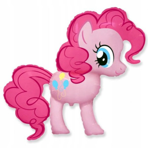 BALON foliowy PINKIE PIE Różowy Kucyk 100cm XL