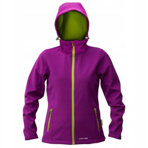 Kurtka Softshell Z Kapt. Fiol.-ziel., Damska,m