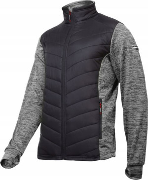 Bluza Ocieplana Szaro-czarna, "m", Ce, L