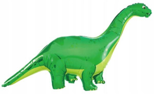 BALON foliowy DINOZAUR Urodziny BRACHIOZAUR 130cm