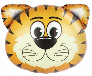 BALON foliowy TYGRYSEK Zwierzątka na Urodziny 57cm