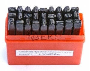 Numeratory - Litery 10mm