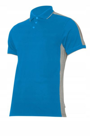Koszulka Polo 190g/m2, Niebiesko-szara, "xl