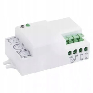 Czujnik ruchu MW IP20 1200W biały