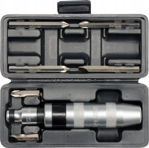 Yato Wkrętak Udarowy + Bity 6szt. 2802