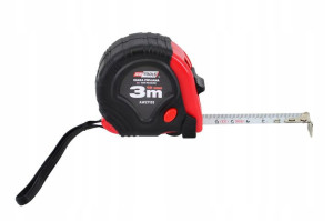 Awtools Miara Zwijana Czerwono-czarna 7.5m X 25mm