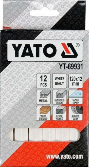 Yato Kreda Techniczna 12szt. Biała