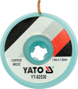 Yato Taśma Rozlutownicza Plecionka 1,5mm X 1,5m
