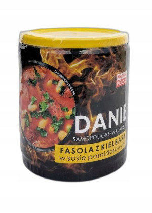 Danie samopodgrzewające - Fasola z kiełbaską