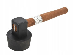 Awtools Młotek Brukarski 2,5kg Guma Wulkanizowana