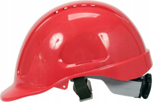 Yato Kask Ochronny Czerwony Abs