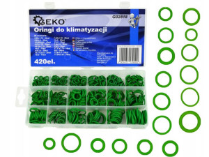 Oringi Do Klimatyzacji 420szt 18 Roz. Olejoodporne