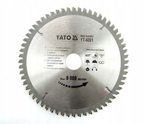 Yato Piła Tarczowa Do Aluminium 250x30mm 100-zębów