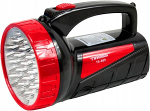 Tiross Latarka Ładowalna 19 + 18 Led 230w Ts-689