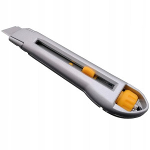 Nóż nożyk Interlock 18 mm metalowy łamany