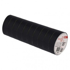 Taśma izolacyjna PVC 15mm / 10m czarna 10sztuk