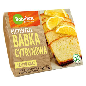 BEZGLUTENOWE Ciasto cytrynowe 220g Babka cytrynowa