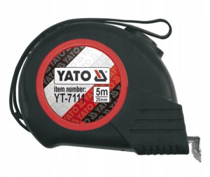 Yato Miara 5m Z Magnesem, Gumowany Korpus 7111
