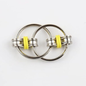 Fidget Antystresowa Zabawka Flippy Ring ŻÓŁTA