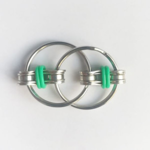 Fidget Antystresowa Zabawka Flippy Ring ZIELONA