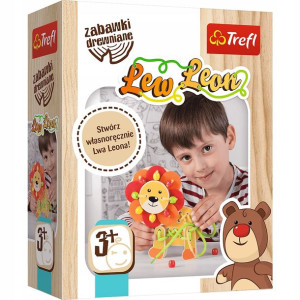 Lew Leon 60791 Trefl Drewniana Zabawka DIY