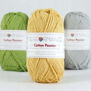 Włóczka Performance Cotton Passion 187 / żółty