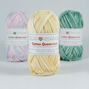 Włóczka Performance Cotton Queen Multi 9096