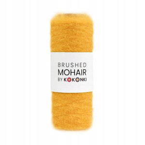 Nić Włóczka Brushed Mohair by KOKONKI kurkuma