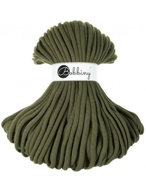 Sznurek pleciony Bobbiny Jumbo Awokado 9mm 100m
