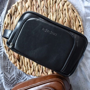 Organizer KOKONKI Accessories skóra czerń