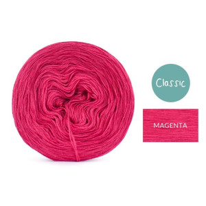 KOKONEK Classic Mono włóczka - magenta / 250m
