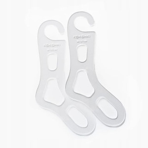 Blokery do skarpet z plexi / 37-39 M / bezbarwne