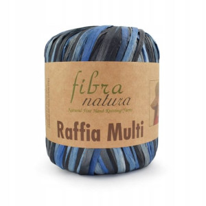 Włóczka Fibranatura Raffia Multi 117-07 papierowa